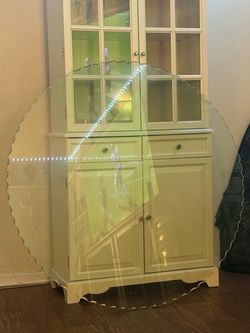 Round table glass top