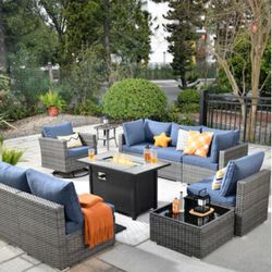 Brand New Patio Set Fire Pit Propane