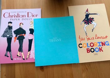 Fashion Books Bundle – Dior, Tiffany, YSL
