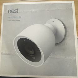 Google - Nest Cam IQ Outdoor Security Camera, NC4100 White (Cam IQ)