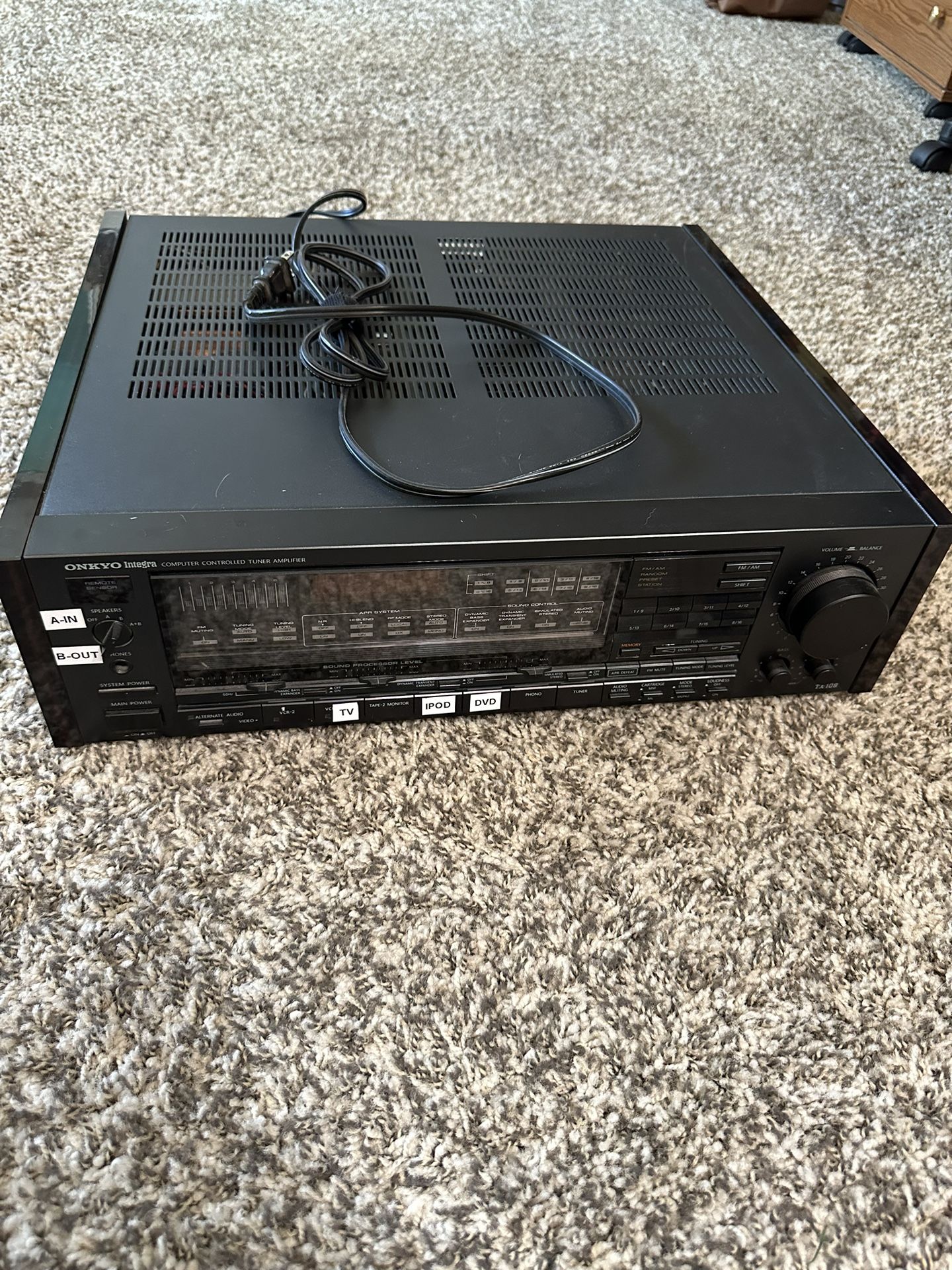 Onkyo TX-108 Computer Controlled Tuner Amplifier