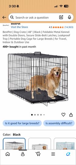 Dog crate
