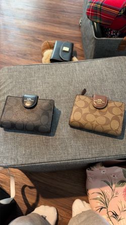 Coach Signature Wallets Set of Two