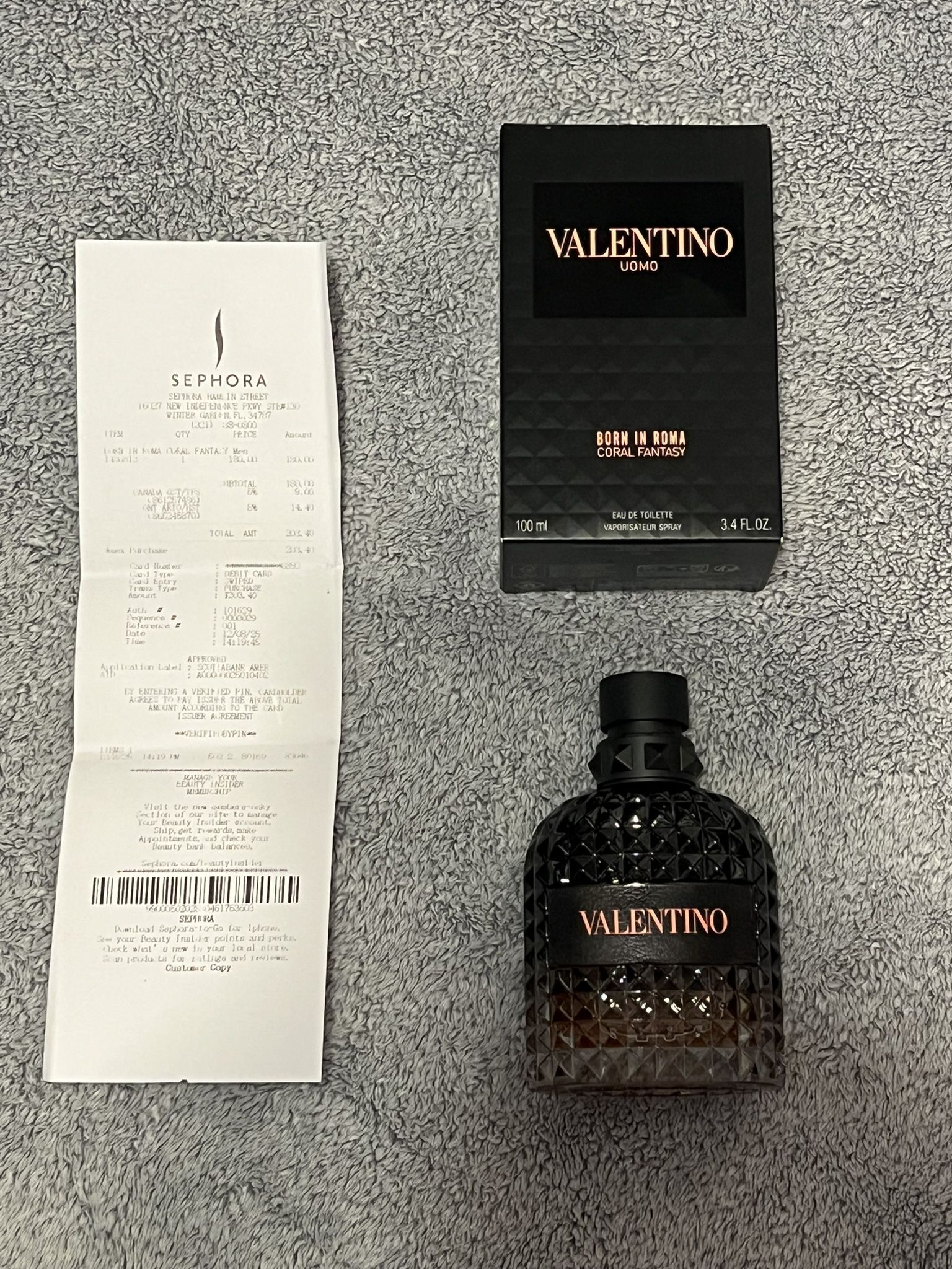 Brand New Valentino Cologne