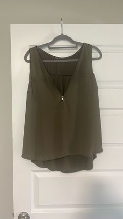 Green tank top