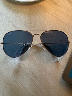 Aviator polarized sunglasses
