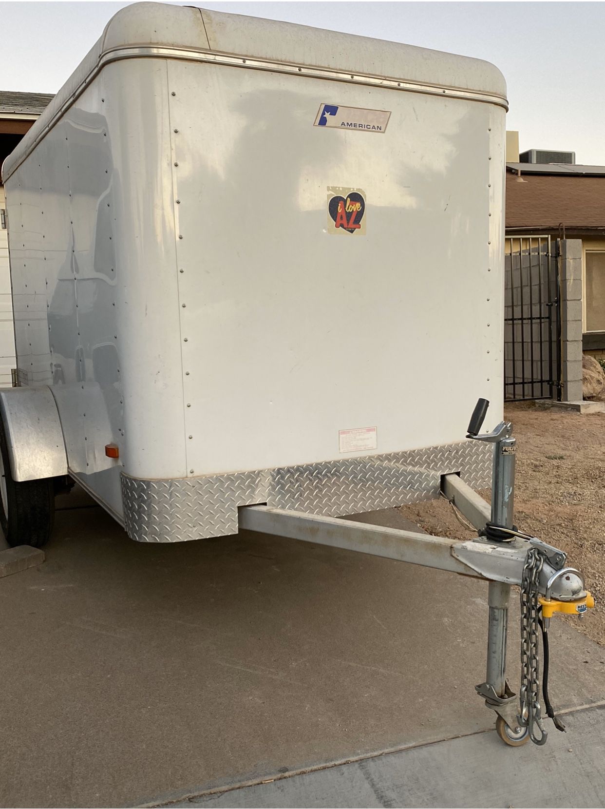 Pace in closed utility trailer $1600 o.b.o