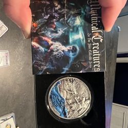 2oz Silver Mythical Creatures 