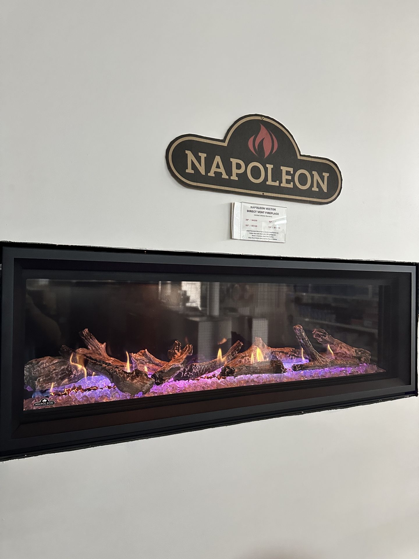 Napoleon Linear fireplace