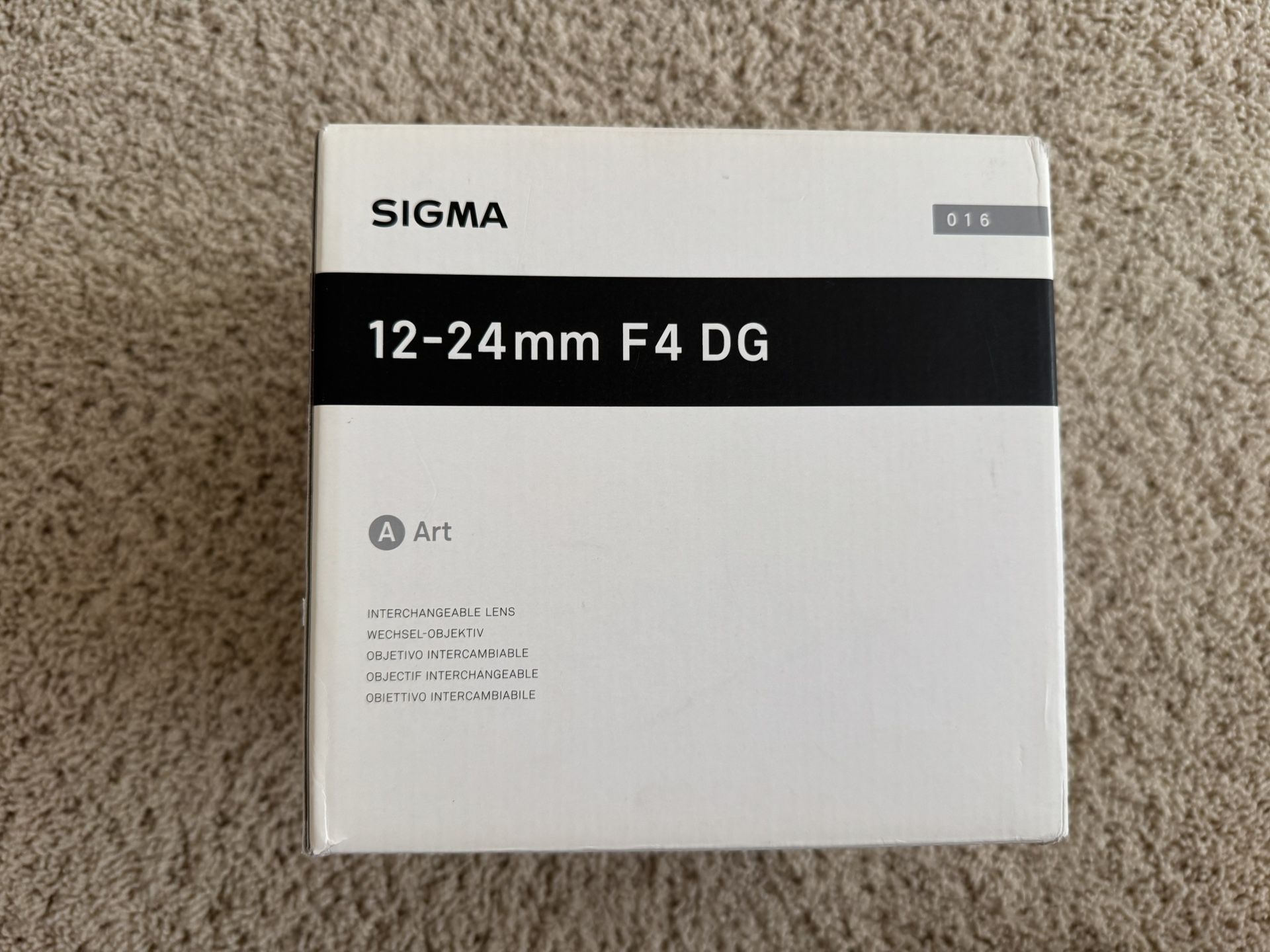 Sigma 12-24mm F4 DG Art