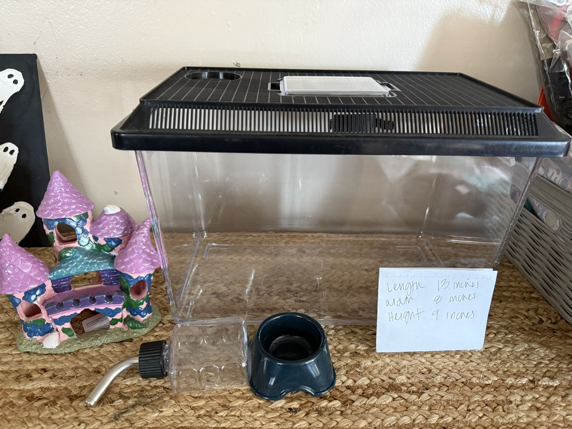Rodent Or Fish Tank ( Plastic)