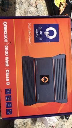 New in box amplifier