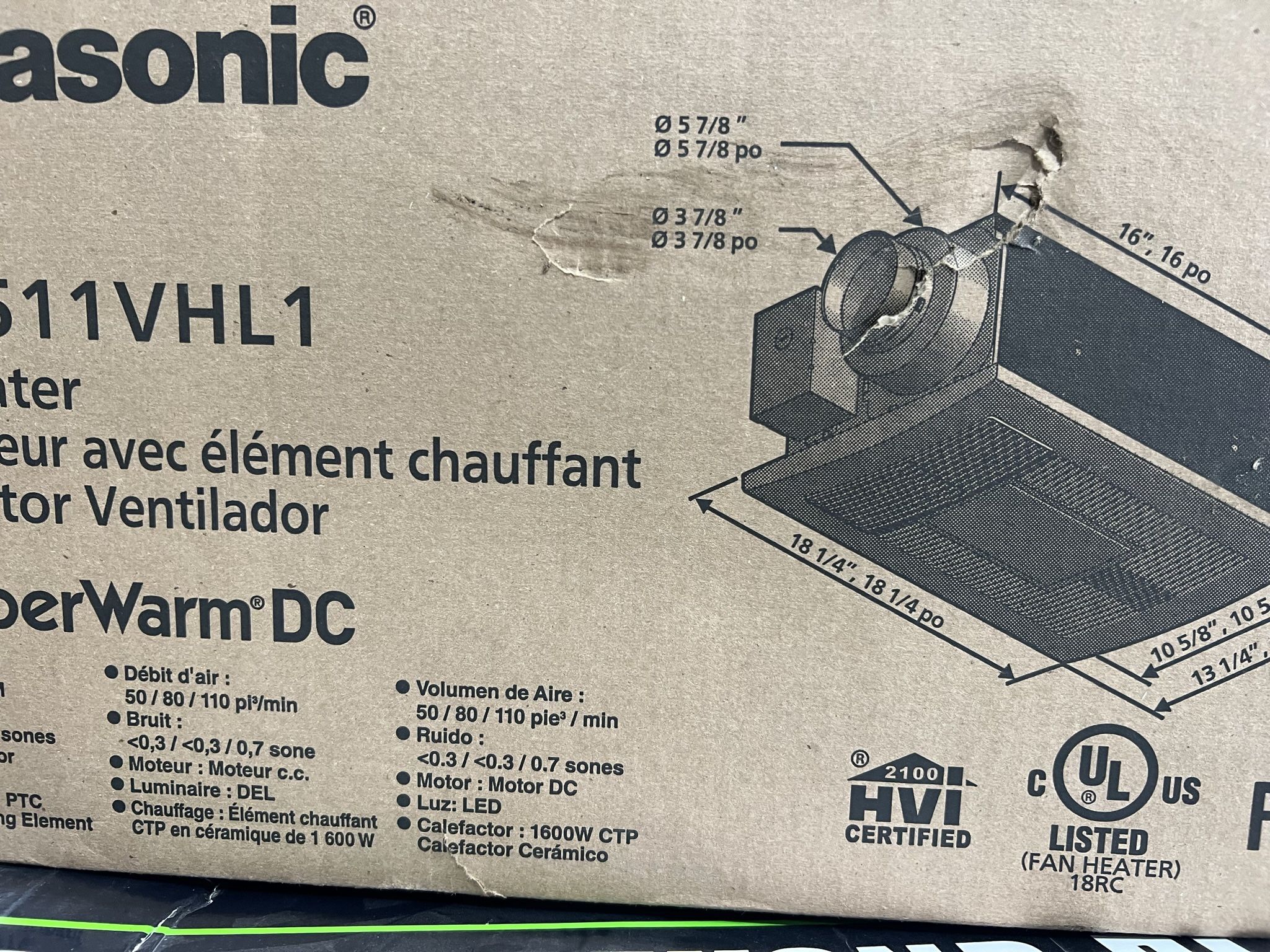 panasonic fv0511vhl1