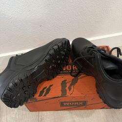 Red Wing WORX 6510 Steel Toe Work Shoes – Men’s 8 WW – New w/ Box