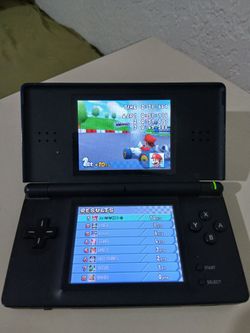 NINTENDO DS LITE  BLUE / BLACK