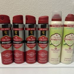 Old spice deodorant $6 each