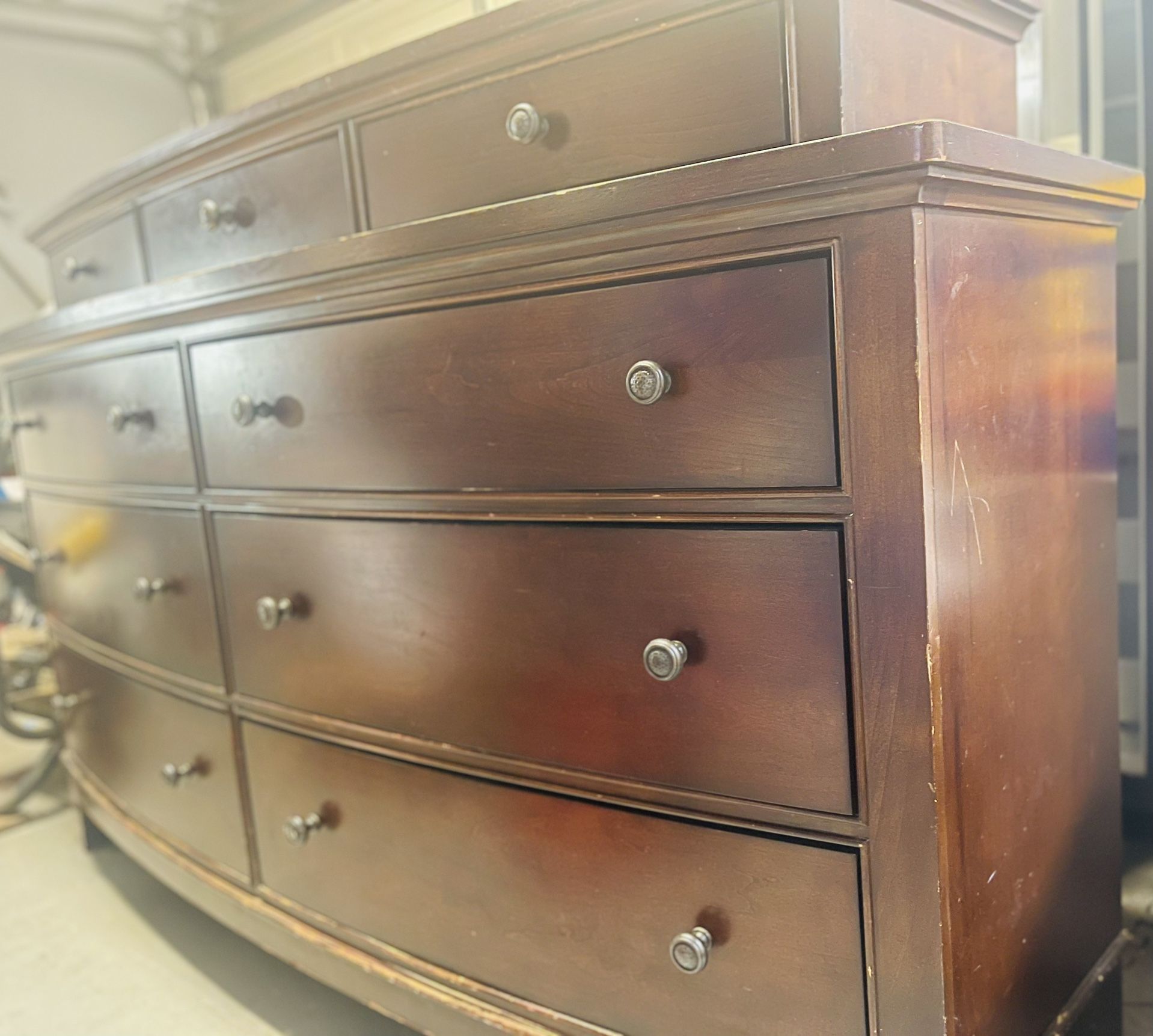 Solid Cherry Wood Dresser