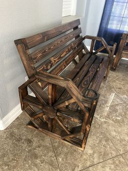 Wood Bench
