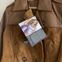 IMAN Leather Jacket XS 