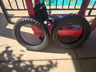 Knobby Offroad Pitbike Dirtbike tires for 12 inch Rim tube/tubeless 2.75 - 12 Tough Gear F New