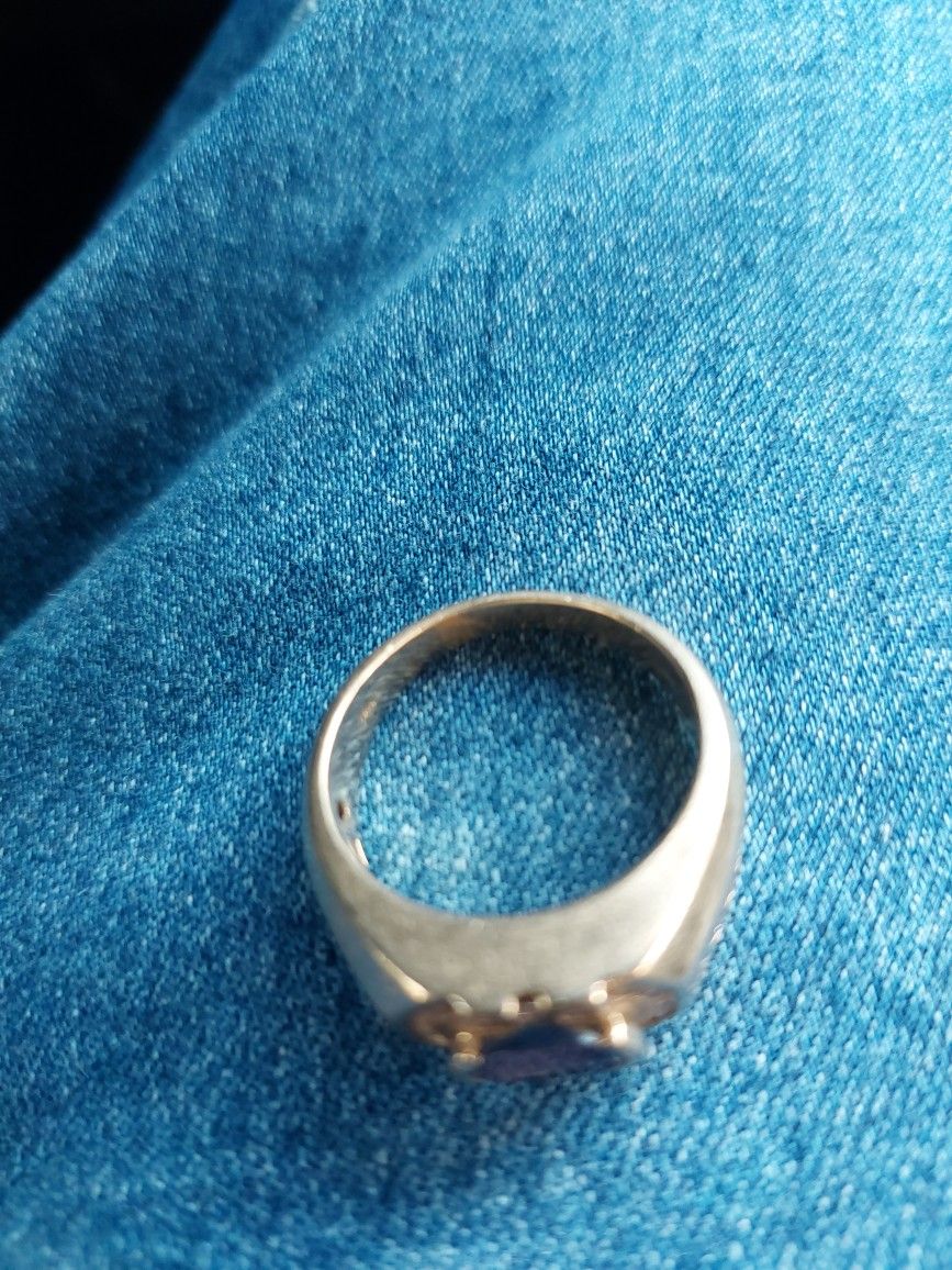 emerald Dimond 14 k solid gold ring