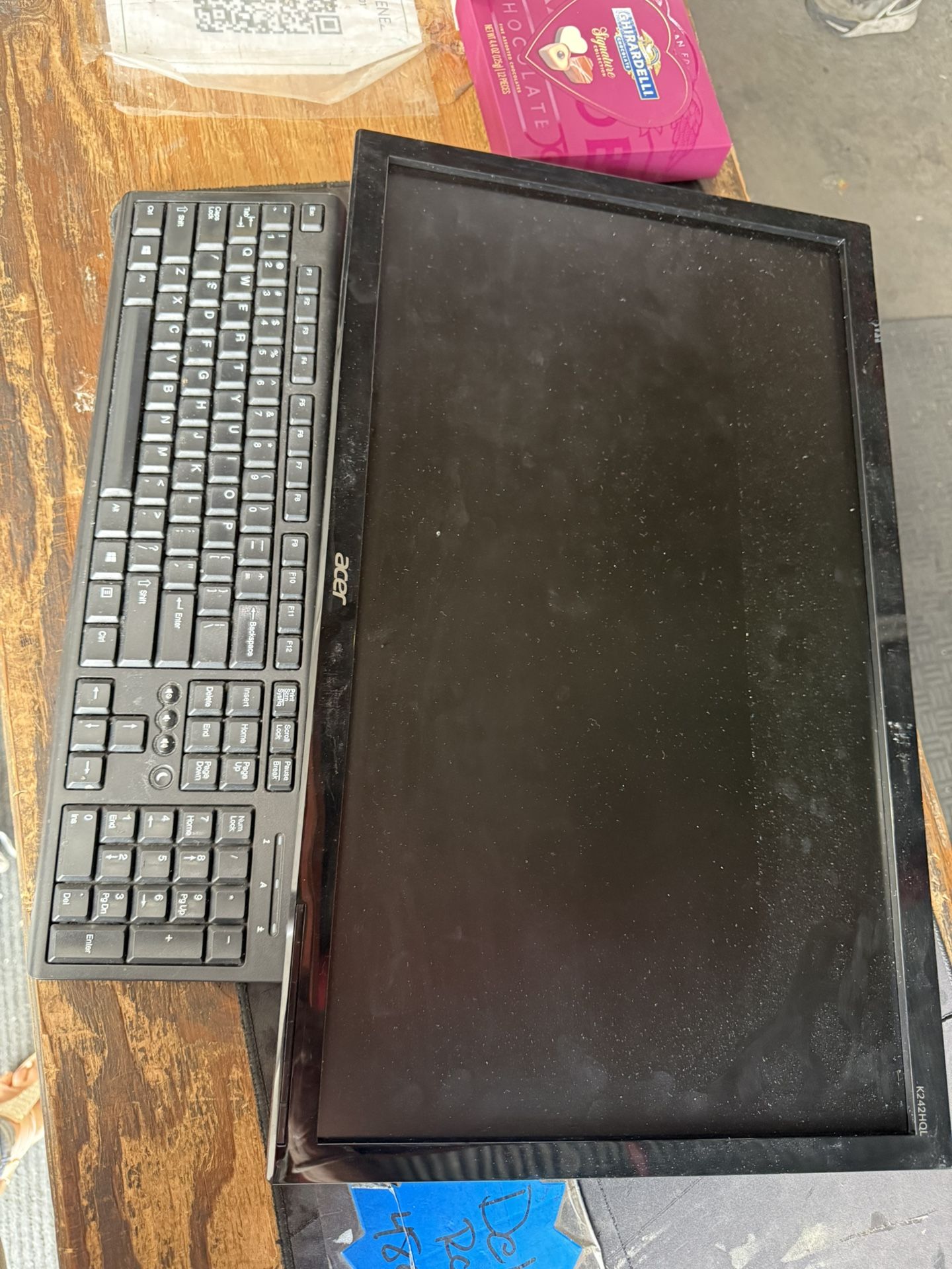 Computer Screens And Keyboards