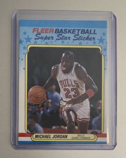 1988-89 Fleer MICHAEL JORDAN  Chicago  Bulls HOF #7  