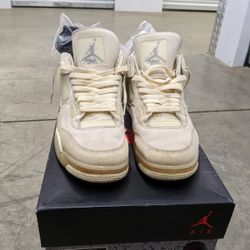 Off White Jordan 4s Sail