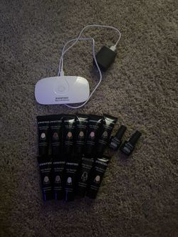 Poly nail & uv light