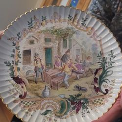 1750s Antique China Plate