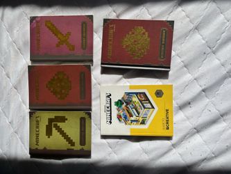 GOOD CONDITION - Full Collection of Minecraft Manual Books