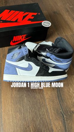 Jordan 1 High Blue Moon - 9M