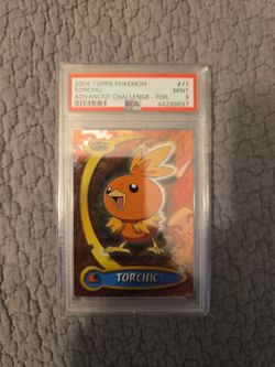 2024 topps pokemon Torchic Advanced Challenge