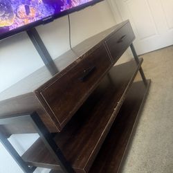Tv Stand with Tv 