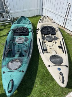 Set of Kayaks