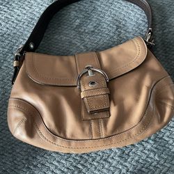 Coach Vintage Soho Bag Hobo Bag Tan Beige 