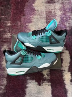 🟣 jordan 4 teal