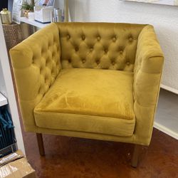 Golden Yellow Chair 