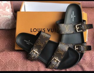 Louis Vuitton Buckle Flat (Under 1 in) Sandals for Women for sale