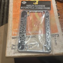 Los Angeles, Harley Davidson license plate frame
