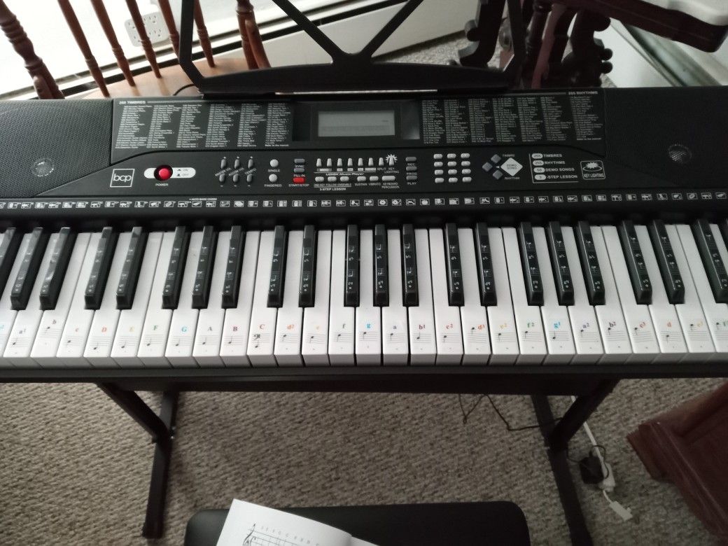 Piano 61 Key Bored