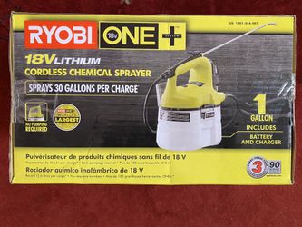 RYOBI ONE+ P2800A 18V Lithium-Ion Cordless Chemical Sprayer