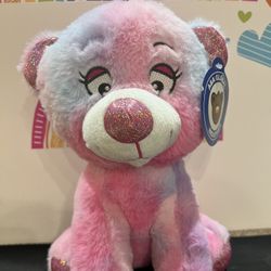 MULTI COLORED BEAR! 11 INCH BRAND NEW PLUSH - ADORABLE