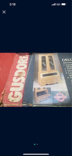 Real wood gun cabinet