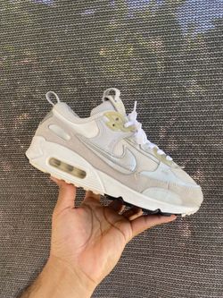 Nike Women's Air Max 90 Futura White Light Bone Sneakers