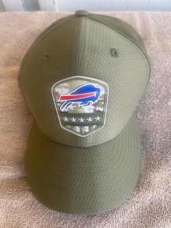 NFL Buffalo Bills Adjustable Hat Cap Army Green Veterans Day Mint Official
