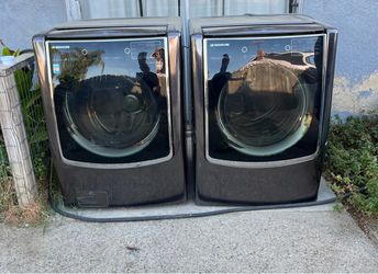 Washer and dryer