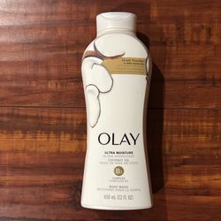 OLAY Ultra Moisture Body Wash: COCONUT Scent 22 oz 