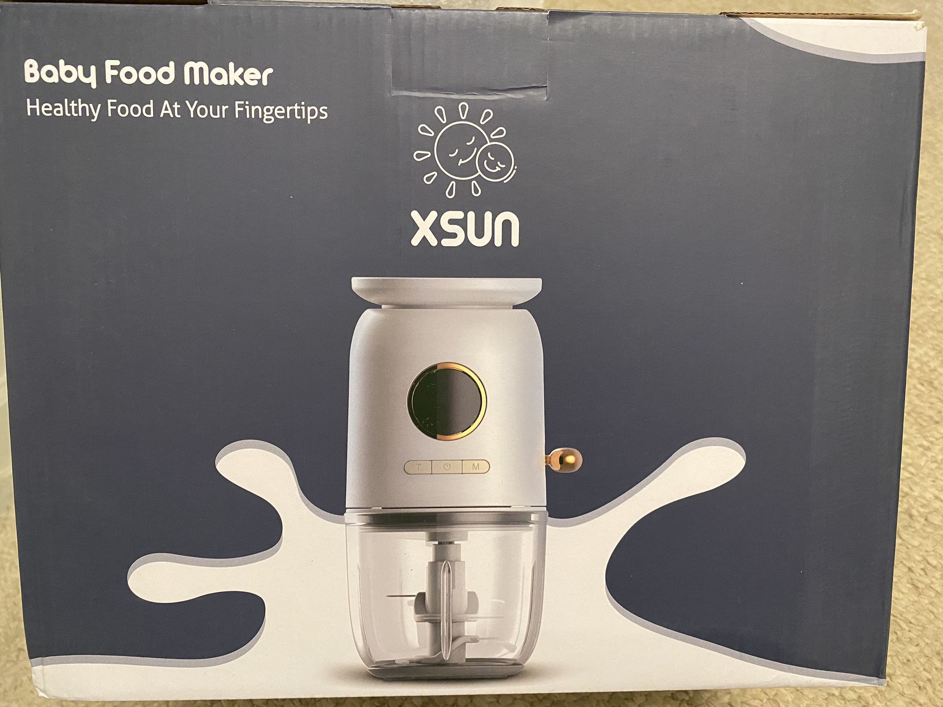 Electric Food Processor With Storage Containers 20 OZ)