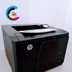 ✅️Laser Printer Hp LaserJet Pro 400 M401dne🫟Duplex🫟Prints Automatically Double-Sided🫟Speed Up To 38ppm🫟USB 2.0🫟Ethernet RJ-45🫟Network🫟